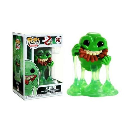 Confezione originale Funko con loghi Ghostbusters Slimer colori bianco nero verde