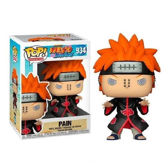 Confezione originale Funko con loghi Naruto Shippuden Pain colori arancione nero rosso