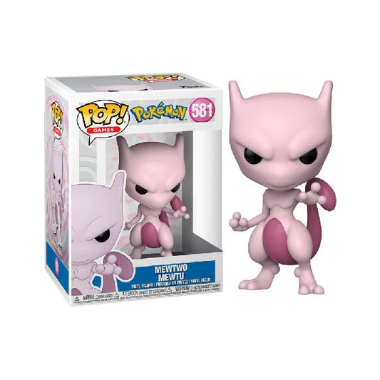 Confezione originale Funko con loghi Pokemon Mewtwo colori bianco rosa viola