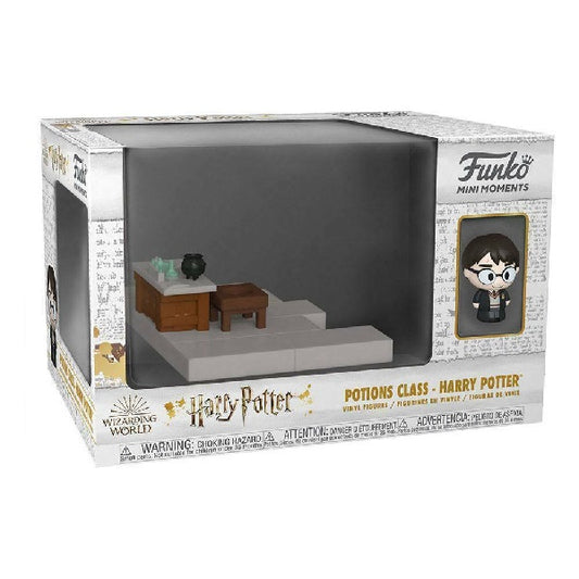 Confezione originale Funko con loghi mini moments Harry Potter Potion class colori marrone nero grigio