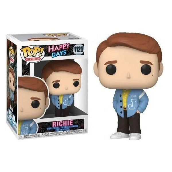 Confezione originale Funko con loghi Happy Days Richie colori marrone giallo azzurro