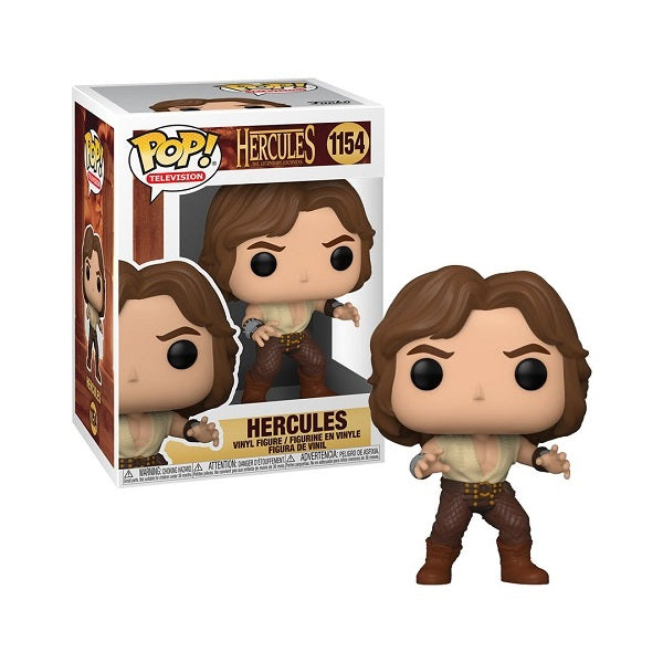 Confezione originale Funko con loghi Hercules colori marrone nero giallo