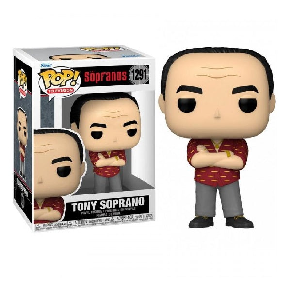 Confezione originale Funko con loghi The Sopranos Tony Soprano colori nero grigio rosso