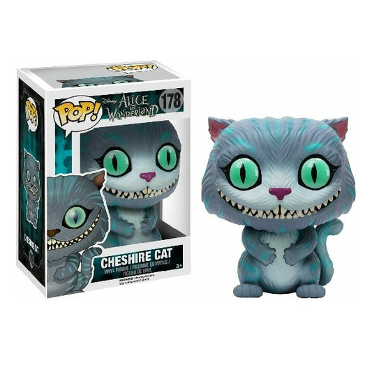 Confezione originale Funko con loghi Disney Alice in Wonderland Cheshire Cat colori azzurro verde viola