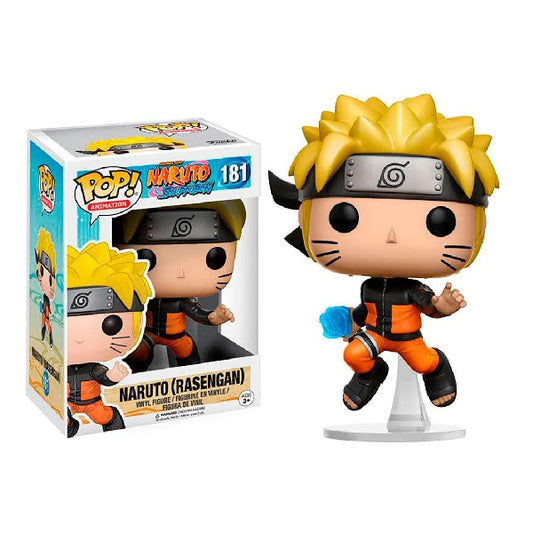 Confezione originale Funko con loghi Naruto Shippuden Naruto (rasengan) colori giallo arancione nero