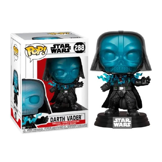 Confezione originale Funko con loghi Star Wars Darth Vader colori bianco nero azzurro