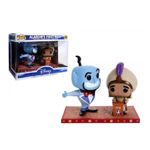 Confezione originale Funko con loghi Disney Aladdin's First Wish colori azzurro beige nero bianco