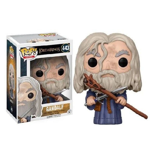 Confezione originale Funko con loghi The Lord Of The Rings Gandalf colori grigio marrone blu