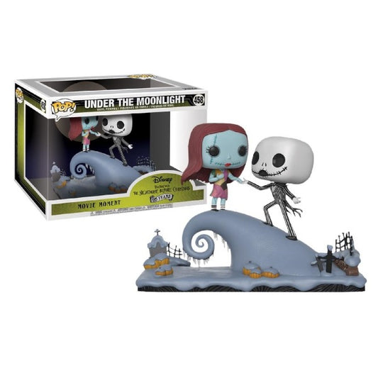 Confezione originale Funko con loghi Disney The Nightmare Before Christmas Under The Moonlight colori bianco nero azzurro