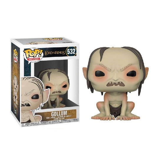 Confezione originale Funko con loghi The Lord Of The Rings Gollum colori rosa grigio nero