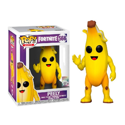 Confezione originale Funko con loghi Fortnite Peely colori giallo marrone nero