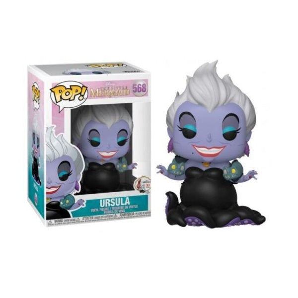 Confezione originale Funko con loghi Disney The Little Mermaid Ursula colori nero viola grigio