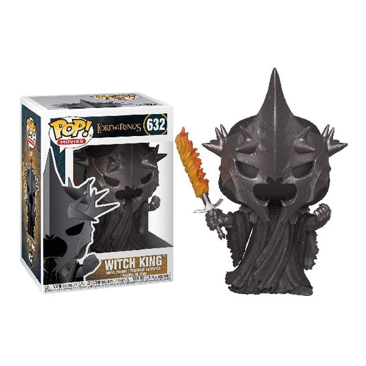 Confezione originale Funko con loghi The Lord Of The Rings Witch King colori nero grigio giallo