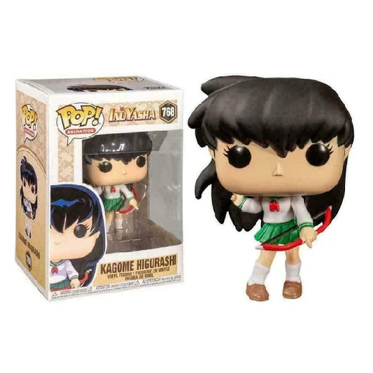 Confezione originale Funko con loghi Inuyasha Kagome Higurashi colori nero verde bianco rosso