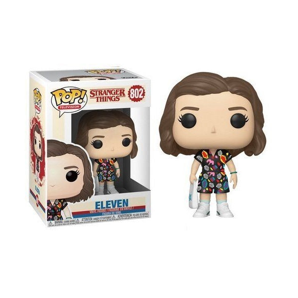 Confezione originale Funko con loghi Stranger Things Eleven colori marrone nero viola arancione