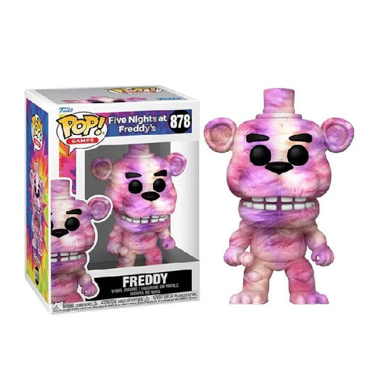 Confezione originale Funko con loghi Five Nights At Freddy's Freddy colori rosa viola nero