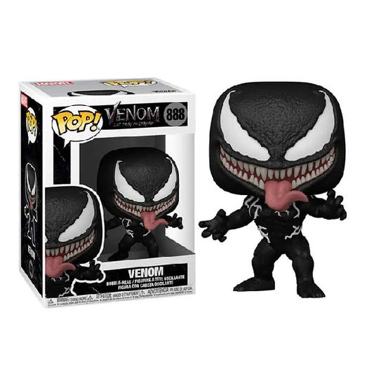 Confezione originale Funko con loghi Venom let there be carnage Venom colori bianco rosa nero