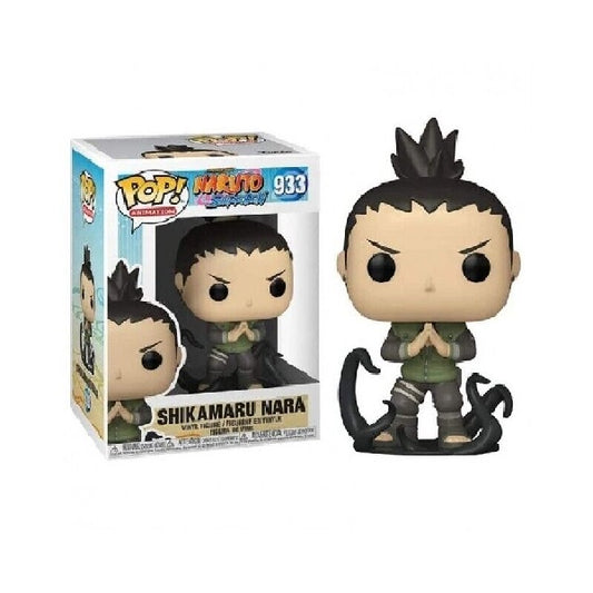 Confezione originale Funko con loghi Naruto Shippuden Shikamaru Nara colori verde nero grigio