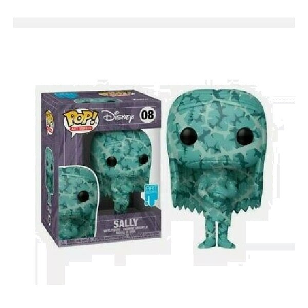 Confezione originale Funko con loghi Disney Sally Art Series colori azzurro grigio nero