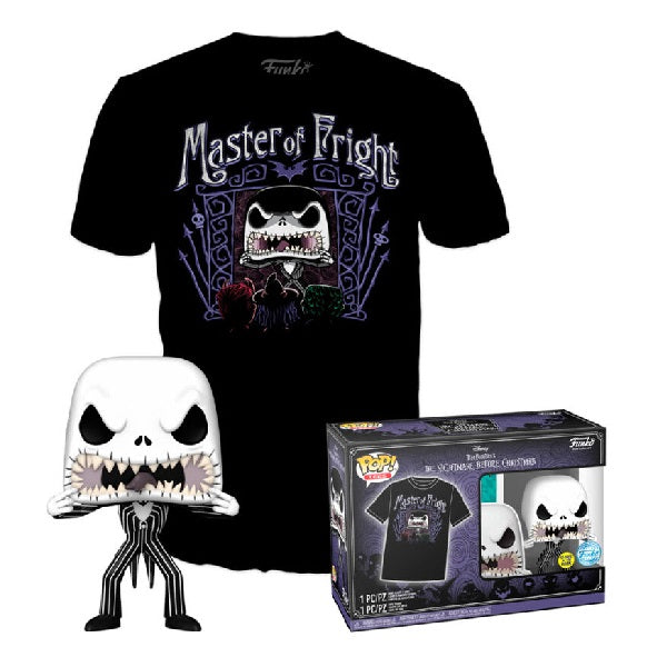 Confezione originale Funko con loghi Disney Tim Burton's The Nightmare Before Christmas colori nero bianco viola