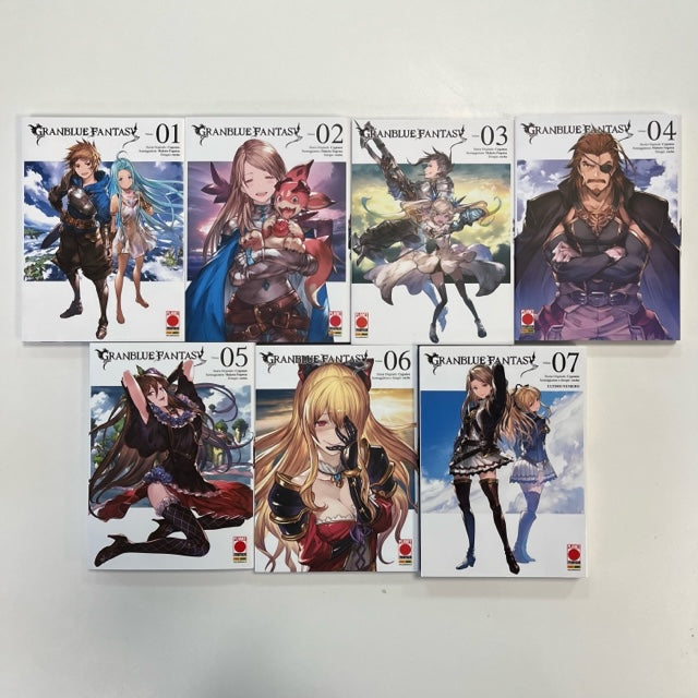 Granblue Fantasy Manga Planet Manga Serie Completa 1-7