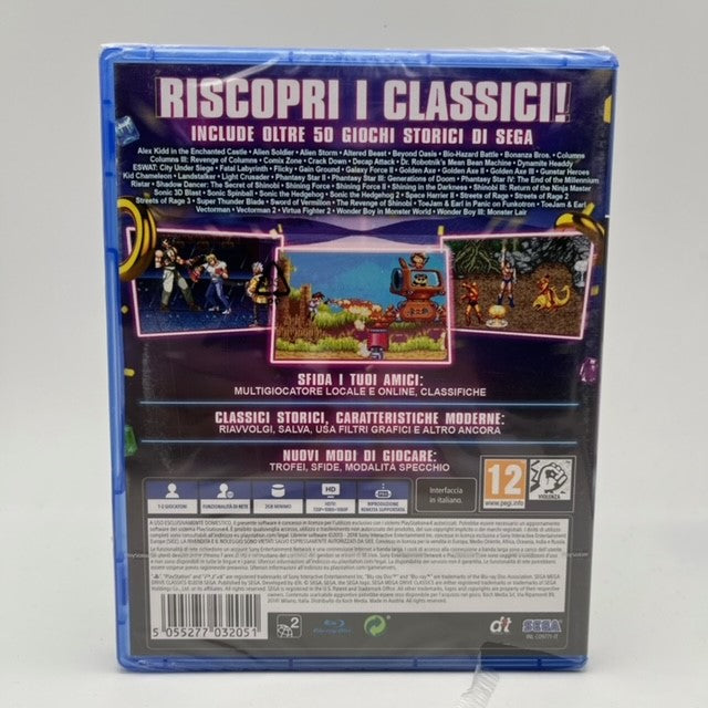 Sega Mega Drive Classics Sony Playstation 4 Pal Ita (NUOVO)