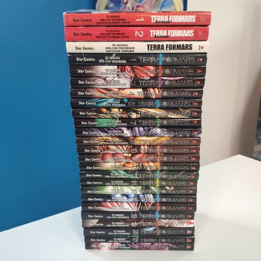 Terra Formars Manga Star Comics Vol.1-22 + Asimov + Hard Rain