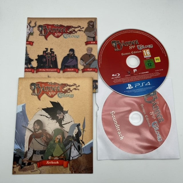 The Banner Saga Trilogy Bonus Edition Sony Playstation 4 Pal Uk (USATO)