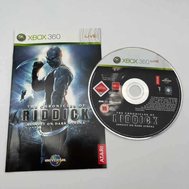 The Chronicles Of Riddick Assault On Dark Athena Microsoft Xbox 360 Pal Ita (USATO)