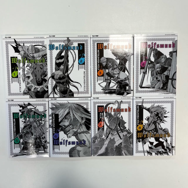 Wolfsmund Manga J-Pop Mitsuhisa Kuji Serie Completa