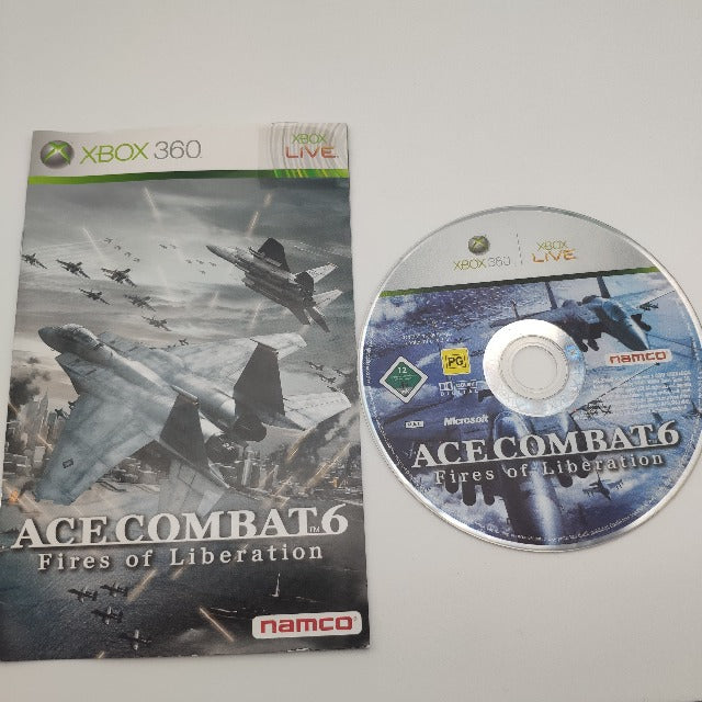 Ace Combat 6 Fires Of Liberation X360 Xbox 360 Namco Pal Ita (USATO)