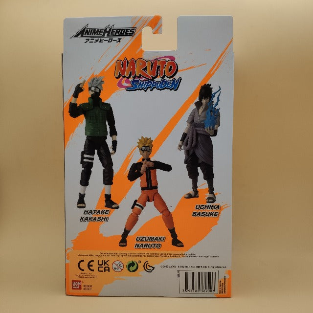 Action Figure Bandai Anime Heroes Naruto Shippuden Naruto Uzumaki