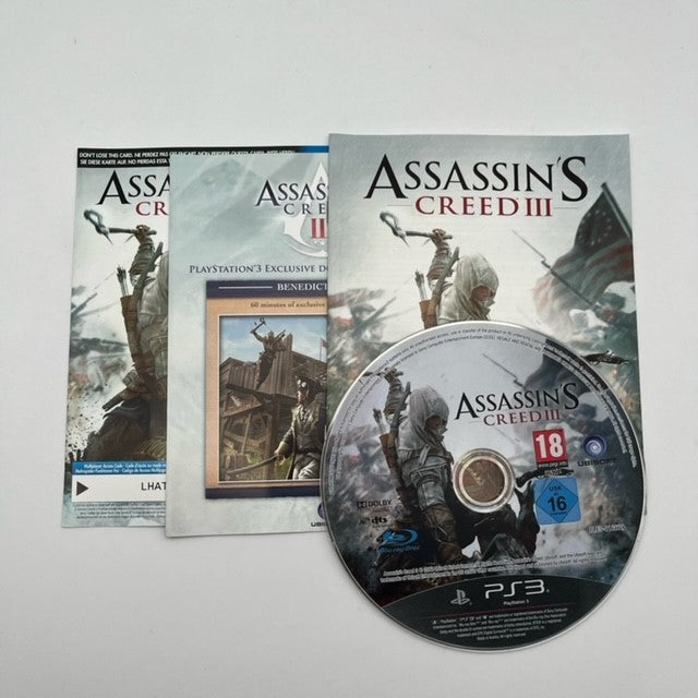 Assassin's Creed III Sony Playstation 3 Pal Ita (USATO)