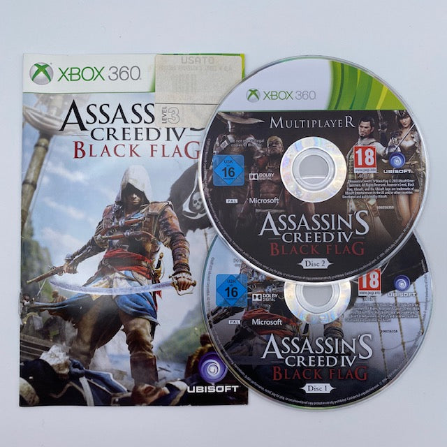 Assassin's Creed 4 Black Flag X360 Xbox 360 Ubisoft Pal Ita (USATO)