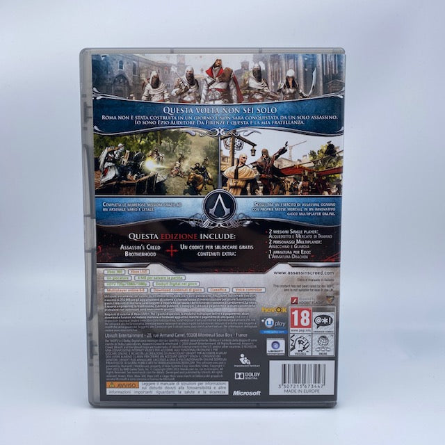 Assassin's Creed Brotherhood Classics X360 Xbox 360 Ubisoft Pal Ita (USATO)