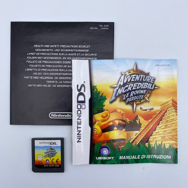 Avventure Incredibili Le Rovine Perdute Nintendo DS NDS Pal Ita (USATO)
