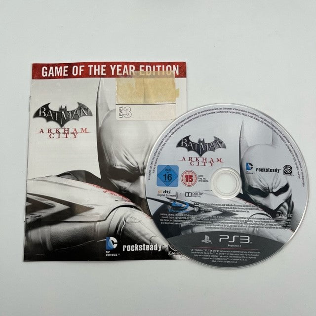 Batman Arkham City Game Of The Year Edition Sony Playstation 3 Pal Ita (USATO)