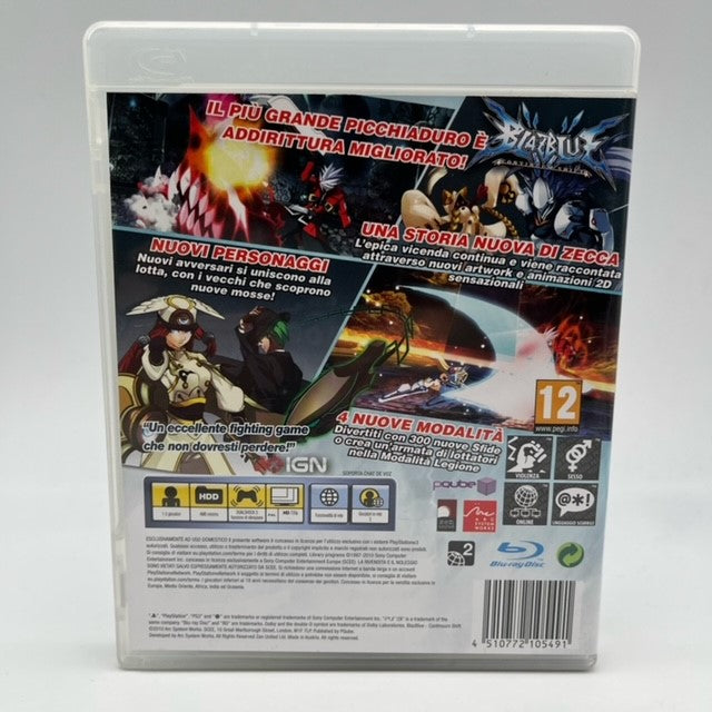 Blazblue Continuum Shift Sony Playstation 3 Pal Ita (USATO)