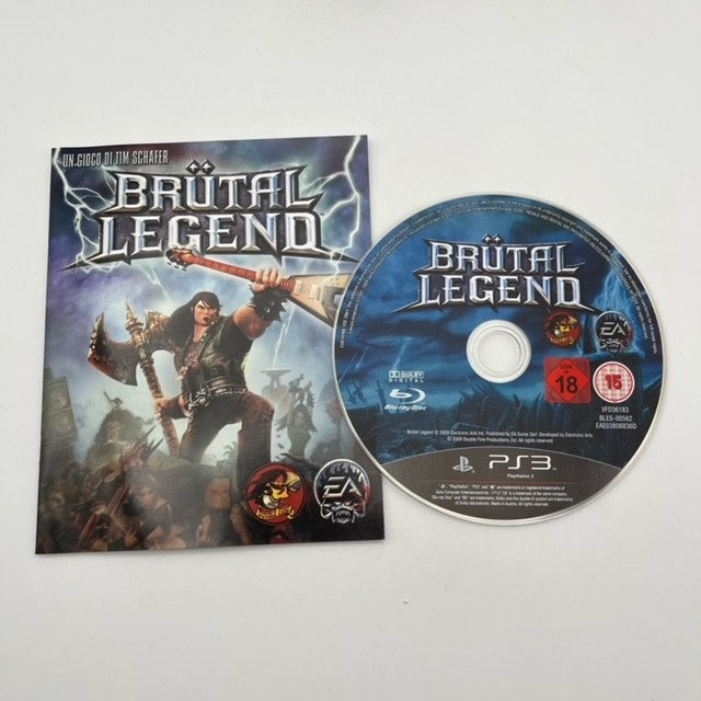 Brutal Legend Sony Playstation 3 Pal Ita (USATO)