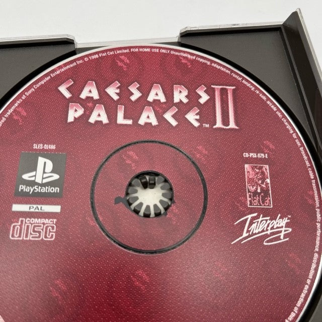 Caesars Palace II 2  Sony Playstation 1 Pal Multi (USATO)