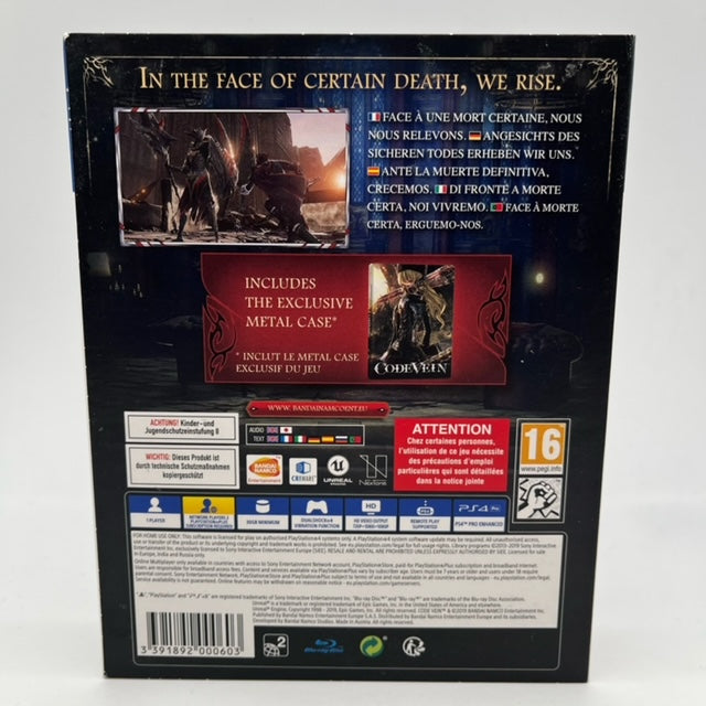 Code Vein Day One Edition PS4 Playstation 4 Pal Multi (USATO)