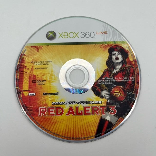 Command & Conquer Red Alert 3 Microsoft Xbox 360 Pal Ita (USATO)