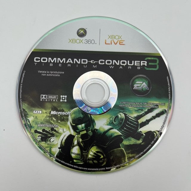Command & Conquer Tiberium Wars Microsoft Xbox 360 Pal Ita (USATO)