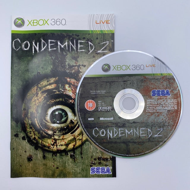 Condemned 2 X360 Xbox 360 Sega Pal Ita (USATO)