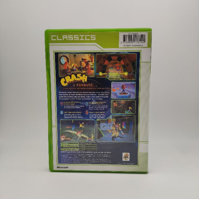 Crash Bandicoot L' Ira Di Cortex Classics PAL ITA Xbox (USATO)