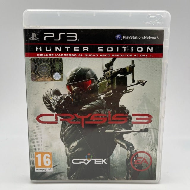 Crysis 3 Hunter Edition PS3 Playstation 3 PAL ITA, protagonista in nanotuta e arco composito