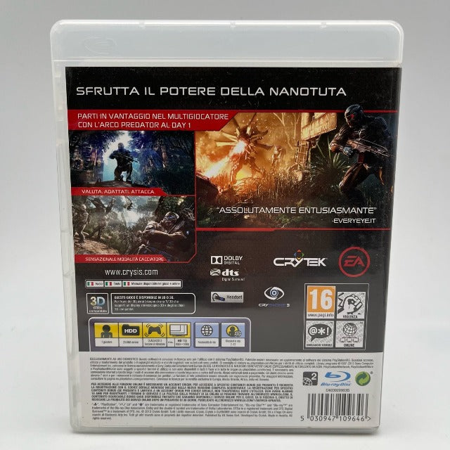 Crysis 3 Hunter Edition PS3 Playstation 3 PAL ITA (USATO)