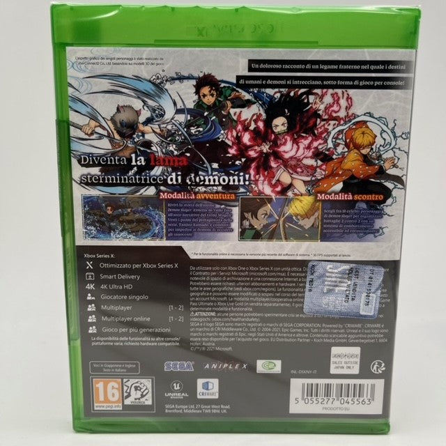 Demon Slayer - Kimetsu No Yaiba- The Hinokami Chronicles Microsoft Xbox One Pal Ita (NUOVO)