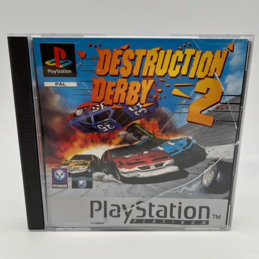 Destruction Derby 2 Platimun Sony Playstation 1 Pal Multi (USATO)