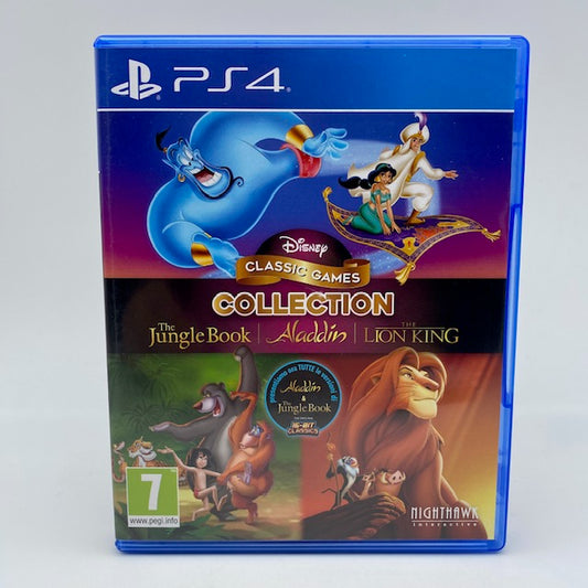 Disney Classic Games Collection The Jungle Book-Aladdin-The Lion King PS4 Playstation 4 PAL UK 